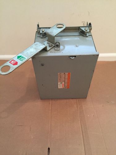 Ite uv462, 60 amp, 600 volt 4 wire, 3 phase, bus plug, buss plug, clean, fusible for sale