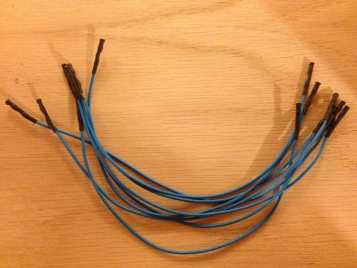 Jumper Hookup Wire 8 pk Blue Female - Female 28 AWG