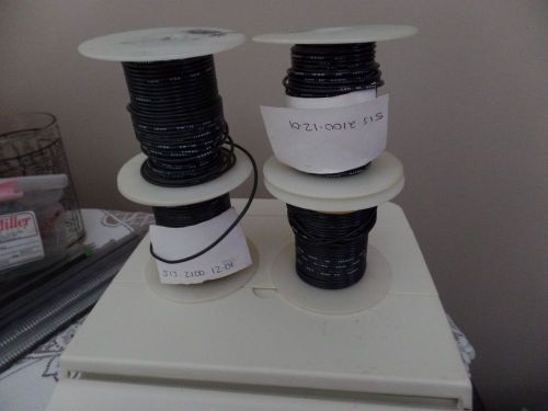4 SPOOLS OF AWG 24, 600VOLTS WIRE