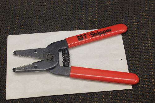 IDEAL  T-Stripper Wire Stripper 45-121   for Solid &amp; Stranded Wire  #1101