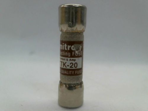 Cooper Bussmann KTK-20 Fast Acting KTK Model Fuse