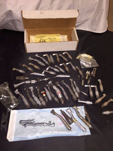 LOT OF ASSORTED 30+ Dental Handpiece, autolcavable etc  ((sold as is))