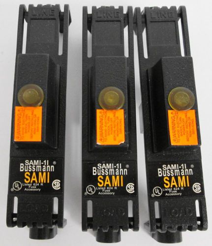 (3) Buss SAMI-1I Indicating Fuse Cover