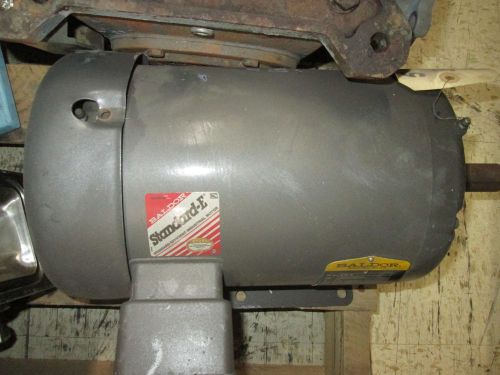Baldor motor m3613t 5hp 3450rpm 13-12/6a 208-230/460v 60hz 3ph used for sale