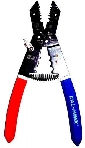 8&#034; pro wire stripper heavy duty stripper and crimper - strips 10 to 24 awg for sale