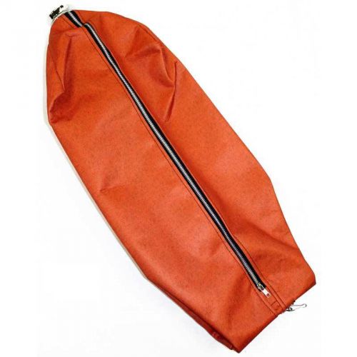 Royal commercial complete orange cloth zipper b bag w/ fill tube oem 2066242au1 for sale