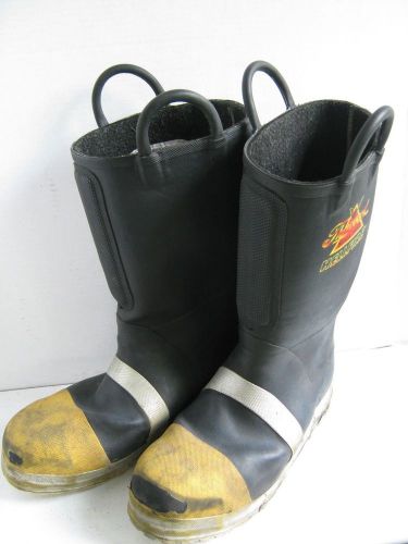 Thorogood hellfire firefighter fire boots gear mens sz. 12 med model 807-6003 for sale