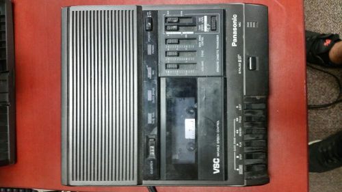 Panasonic RR-830 Desktop Cassette Transcriber / Recorder with Foot Pedal and Mic