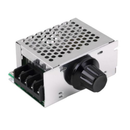 4000W 220V SCR Voltage Regulator Motor Speed Controller Dimming Thermostat HC