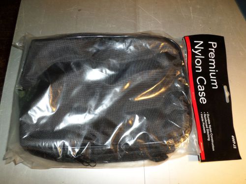 black soft nylon meter carrying case 3&#034; x 7&#034; x 9&#034; NEW