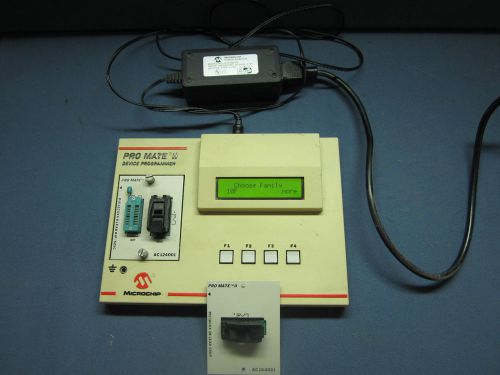 Pro Mate II Microchip Programmer with AC164021 &amp; AC124001 Modules