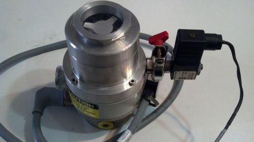 PFEIFFER Turbo Vacuum Pump TPH 062 with Cable and Vent Valve TSF 012 Inv#ANG082