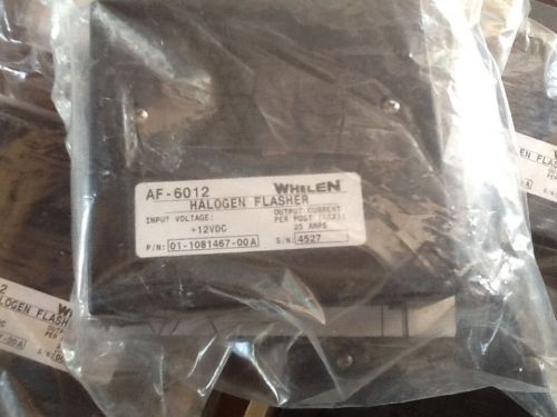 Whelen AF-6012 Halogen Flasher Control Unit 12VDC 25A