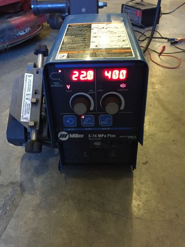 Miller S-74MPA Plus Wire Feeder - w/Digital Meters #300577