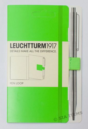 Leuchtturm 1917 Pen Loop Neon Green self-adhesive