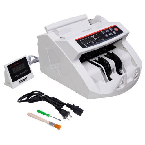 New Money Bill Counter Counting Machine Counterfeit Detector