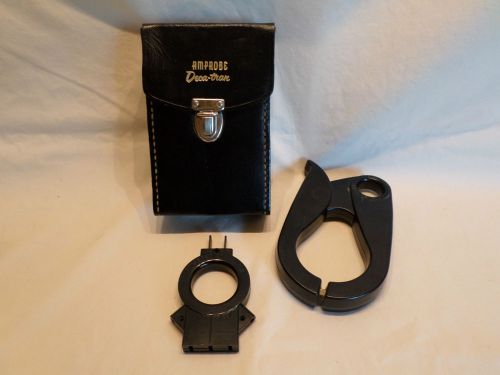 Amprobe deca tran black leather case and two parts, amprobe energizer plug for sale