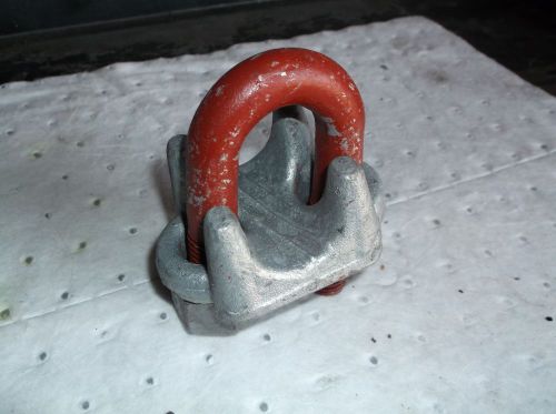CROSBY GALVANIZED CABLE CLAMP WIRE ROPE CLIP 1&#034; G-450