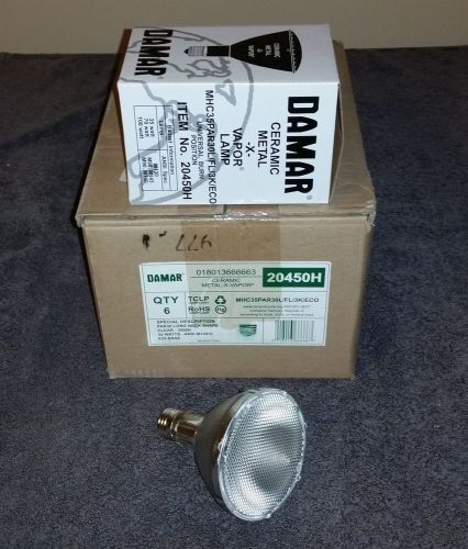 New Case 6 Damar MHC35PAR30L/FL/3K/ECO 35W Light Bulb Ceramic Metal X Vapor Lamp