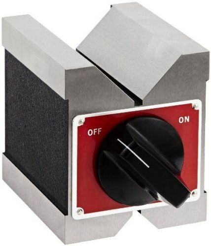 Starrett 566 Dual-Vee Magnetic V-Block, 1-3/4&#034; Capacity