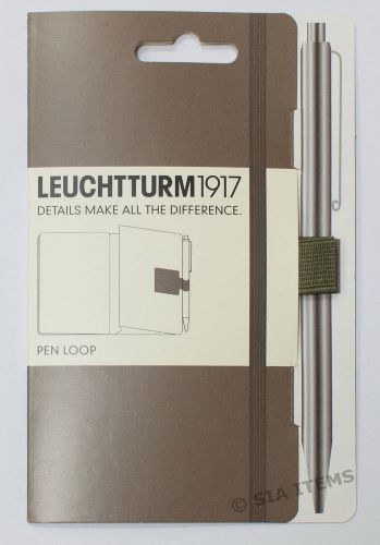 Leuchtturm 1917 Pen Loop Taupe self-adhesive