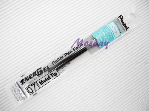12pcs Pentel Energel LR7-A 0.7mm Fine Roller Ball Pen Refills, SKY BLUE