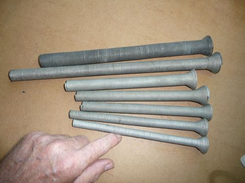 external spring type tubing bender set, used 6 pcs. US made quality