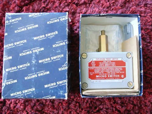 Honeywell Explosion proof micro switch NEW in box MADE IN USA