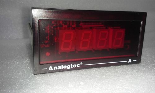 Industrial Grade Digital Panel Meter - Meas: 10 AMP - Input: 50mV - Pwr: 120VAC
