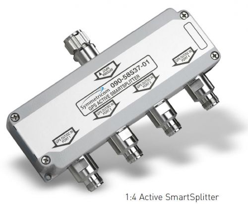Symmetricom 090-58537-01 gps 1:4 4-way active antenna signal splitter divider for sale