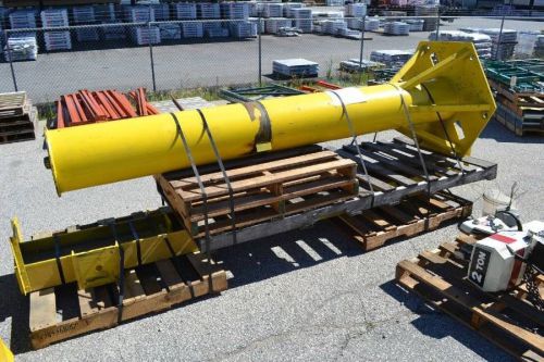 Abell-howe 2 ton 10 ft free standing jib crane with coffing ect4008 hoist a-h for sale