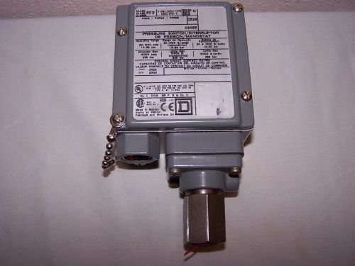 SQUARE D 9012 GCW-1 INDUSTRIAL PRESSURE SWITCH SERIES C NEW