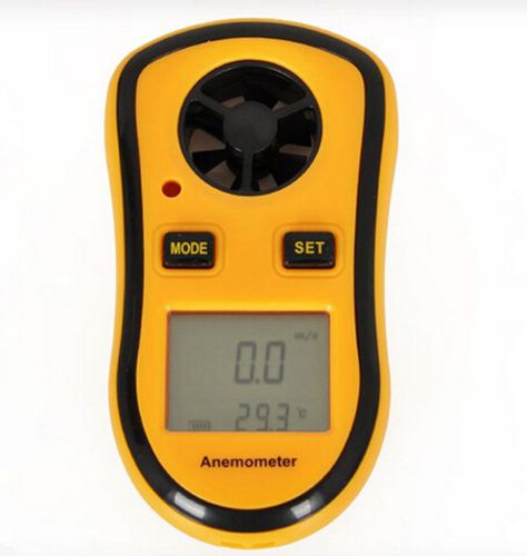 Digital anemometer air wind speed meter thermomete for sale