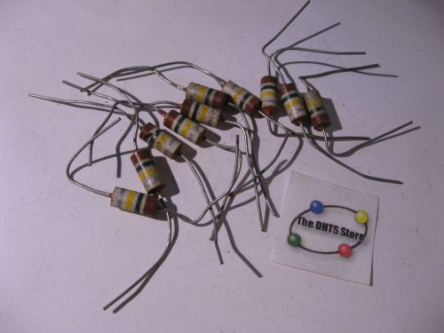 Erie Type-9 Solid Carbon Ceramic Resistor 150K 10% 1/4 Watt Axial NOS Qty 10