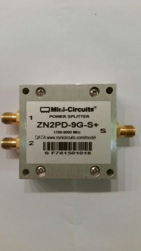 LOT of 2 Power Splitter/Combiner :2 Way 1700 to 9000MHz ZN2PD-9G+ Mini-Circuits