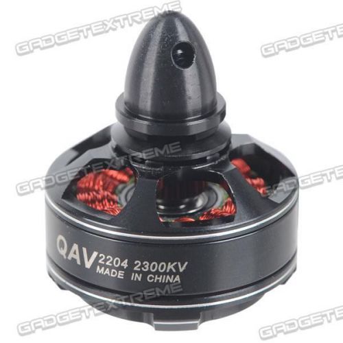 QAV2204 KV2300 Brushless Motor CW Black Cap for RC QAV250 Mini Quadcopters e