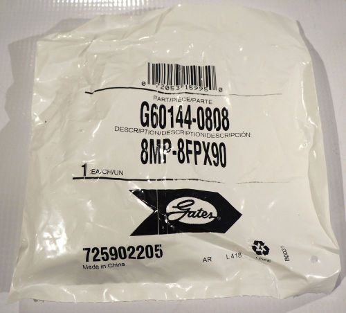 New gates 8 mp-8 fpx 90 degree adapter fittings p/n: g60144-0808 for sale