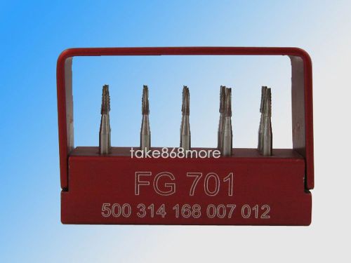 10*SBT Tungsten Carbide Steel Cross-cut taper drills/burs FG701 1.6mm more