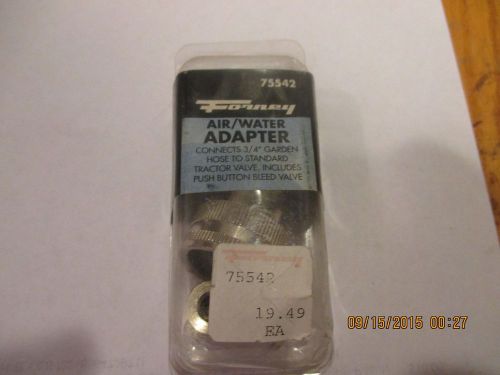FORNEY  75542  AIR/WATER ADAPTER