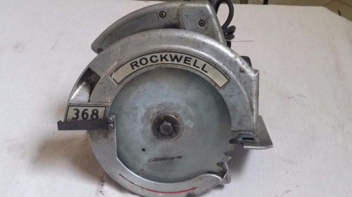 Vintage rockwell 8 1/4&#034; model 368 circular saw -made in the usa for sale