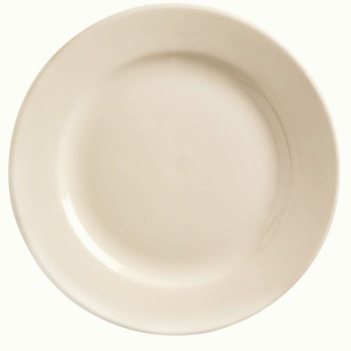 World Tableware PWC-45 Princess White RE 10.5&#034; Plate - 12 / CS