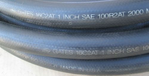 GATES HYDRAULIC HOSE 100R2AT TWO WIRE 1&#034; 16C2AT 2000 PSI 50 FEET