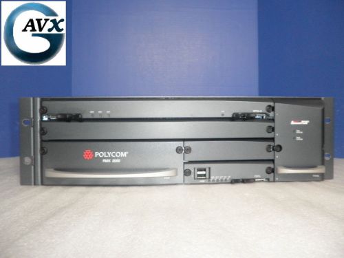Polycom rmx 2000 mpmx-s multipoint video conference bridge 14hd/28sd/42cif sites for sale