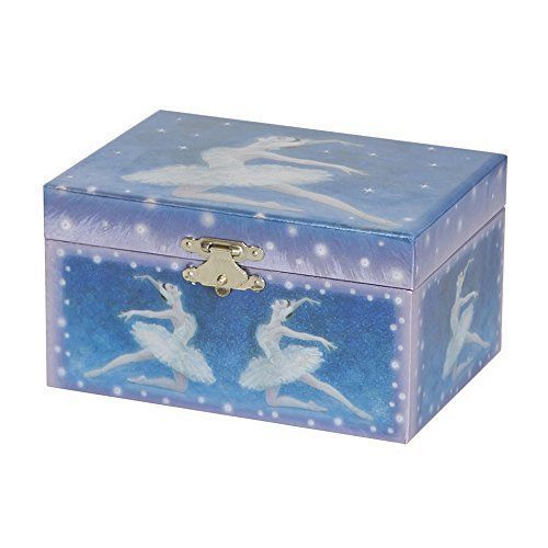 NEW Mele &amp; Co. Martina Girls Musical Ballerina Jewelry Box in Blue