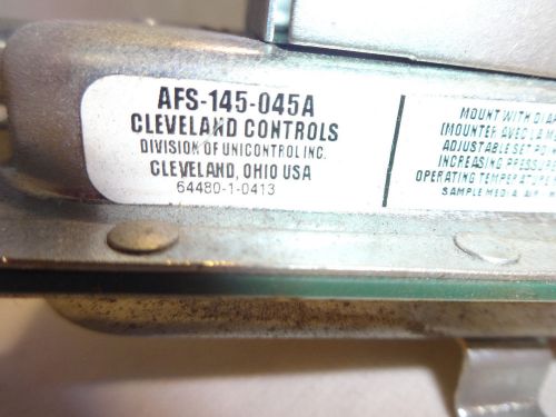 NEW NOT IN BOX CLEVELAND CONTROLS AFS-145-045A  PRESSURE SENSING SWITCH