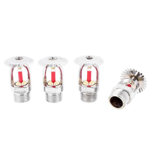 Upward Upright Standard Response Fire Sprinkler Head 1/2NPT 68 Centigrade 4pcs