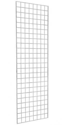 24&#034; x 72&#034; Gridwall Panels, Set of 2 - White 19363