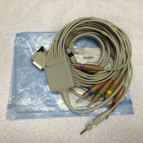 Philips M3702C ECG EKG cable for Pagewriter-brand new OEM