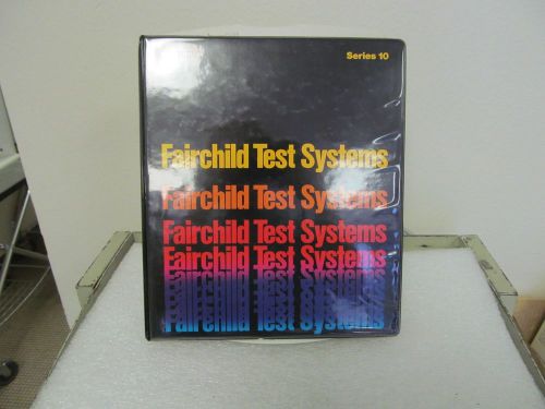 Fairchild series 10 production lsi test system catalog for sale