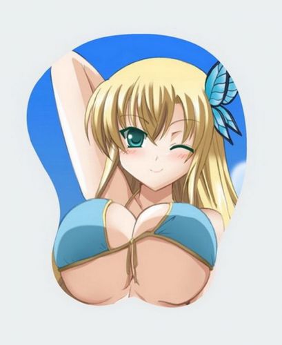 Haganai Anime Kashiwazaki Sena Bust Stereoscopic Mouse Pad #35603